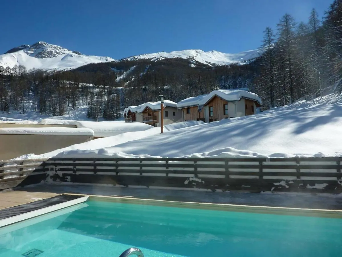 Chalet Mitoyen Aux Orres 1800 Avec Piscine Chauffee, Sauna, Hammam, Pour 6/7 Pers. A Deux Pas Des Pistes - Fr-1-322-114 Les Orres 0*,